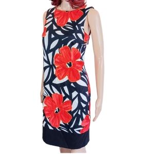 Alyx Floral Print Stretch Sheath Dress